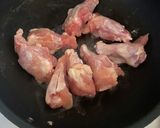 手羽元とじゃがいもの甘辛炒め煮作り方3写真