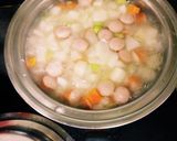 ヤマキ白だし野菜たっぷりスープ作り方1写真