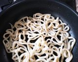 簡単ケール焼きうどん　アレンジ無限大作り方4写真