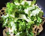 簡単ケール焼きうどん　アレンジ無限大作り方5写真