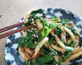 簡単ケール焼きうどん　アレンジ無限大作り方9写真