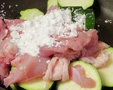 炙り鶏ズッキーニ☆弁当☆鶏もも旨みそダレ作り方1写真