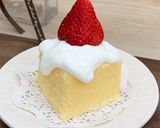 レンジで4分♡ぽってりいちごケーキ作り方4写真