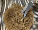 砂糖と包丁を使わないきんぴらごぼう作り方1写真