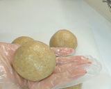 オートミール100%基本の丸パン作り方10写真
