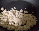 冷凍豆腐と焼きそばソースの素で青菜炒め作り方5写真