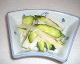 簡単＾＾うどの酢味噌和え作り方3写真