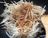 時短でも充実　ニラもやしと豆腐の卵炒め作り方3写真