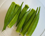 ねばとろ♡オクラと豆腐の胡麻和え作り方2写真