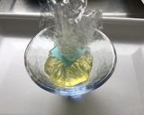 まんまる卵白のすまし汁作り方2写真