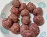 【簡単おかず】ふわふわ肉団子の甘酢あん作り方6写真