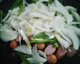 キムチ焼きそば作り方5写真