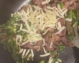 牛肉とネギとチーズの炒め物 247作り方6写真
