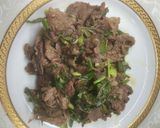 牛肉とネギとチーズの炒め物 247作り方8写真