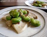 そら豆ペペロンとエリンギバター作り方6写真