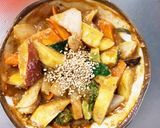 お一人様☆冷凍麺に根菜オイレモン味ナムル作り方15写真