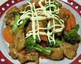 鶏とブロッコリーのハニーマスタード炒め作り方10写真