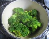 ルクルーゼで作ろ！＊温野菜・ブロッコリー作り方2写真