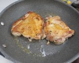 皮パリパリ☆ジューシーな鶏ももステーキ作り方4写真