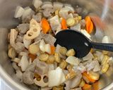 おうち居酒屋❤とろける!牛すじ土手煮ஐஃ作り方5写真
