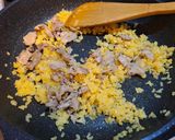 【簡単パラパラ】豚チーズチャーハン作り方5写真