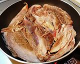 かつおアラの醤油麹長ねぎ乗っけ蒸し焼き。作り方1写真