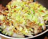かつおアラの醤油麹長ねぎ乗っけ蒸し焼き。作り方5写真