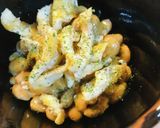 毎日の納豆●鶏皮の揚げ焼きトッピング作り方2写真