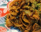 豚こまぎれ肉の赤味噌焼き作り方4写真