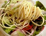 サラダとパスタでヘルシーお弁当作り方7写真