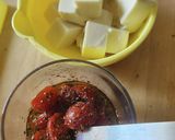 黄金比率の調味料☆豆腐&ミニトマトサラダ作り方2写真