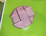 ブロッコリーハム卵のカレーマヨチーズ焼き作り方3写真