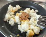 納豆キムチーズチャーハン作り方4写真
