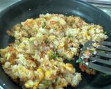 納豆キムチーズチャーハン作り方6写真