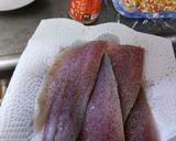 鯵のカラフルあられ揚げ作り方1写真