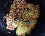 鯵のカラフルあられ揚げ作り方4写真