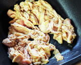 醤油酒粕だけでウマっ♡おつまみ鶏皮炒め物作り方3写真
