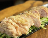 簡単 炊飯器 バンバンジー ゆで鶏 塩麹作り方6写真