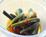 アスパラベーコンのっけご飯♪山菜添え作り方5写真