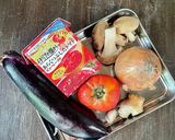 鶏ひき肉の無水トマトカレー作り方1写真