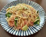 ✨グリーンリーフとベーコンのパスタ✨作り方8写真