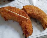 タルタル添え♪かぼちゃの挽肉はさみフライ作り方7写真