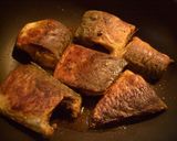 塩サバ(^.^)パリパリ皮スパイス焼き作り方7写真