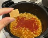 鍋そうじ？トマトクリームマカロニ作り方2写真