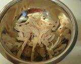ほうれん草とササミの薬味和え作り方1写真