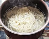 5分で!身体の芯からホッ♡素麺ラーメン作り方1写真