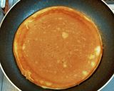 チョコあんこどら焼き風ホットケーキ作り方5写真