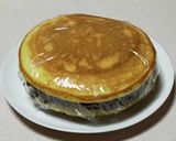 チョコあんこどら焼き風ホットケーキ作り方9写真