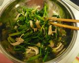 ほうれん草とササミの薬味和え作り方5写真