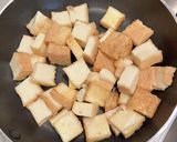 厚揚げと豚肉のヤンニョム炒め作り方2写真